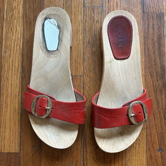 DOEN SLIDE CLOG SANDALS - Picture 1 of 3